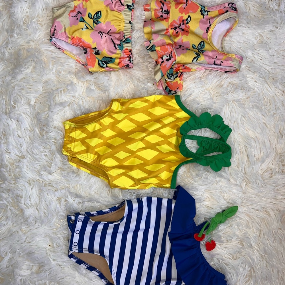 Colorful Baby Swimsuit Set